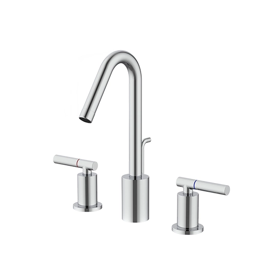 Two-Handle Wall-Mounted Basin Faucet