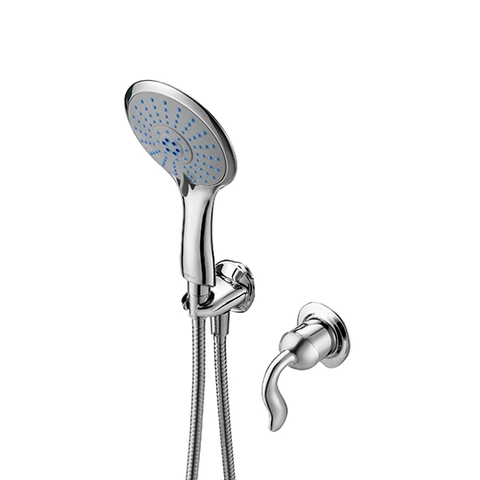 Concealed Shower Mixer W/Shower Holder & Wall Supply