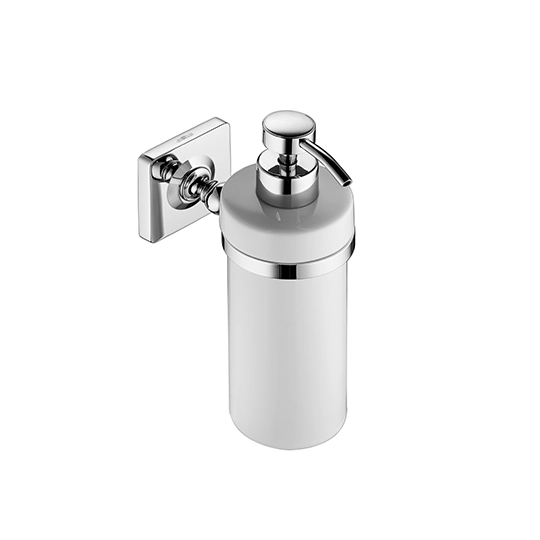 Soap Dispenser W/Porcelain Bottle